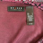 y2k‎ vintage 2000's axcess v neck flowy relaxed mesh graphic blouse size large. Photo 5