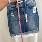 SP Black Label  Casual Pencil Mini Denim Skirt with Frayed Edge Size Small Photo 13