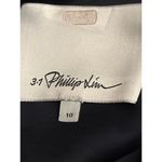 3.1 Phillip Lim Satin Cut out Gown in Navy 10 Womens Long Formal Maxi Photo 8