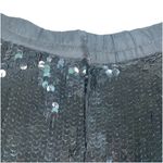 Vtg Swee Lo Skirt Women L Black Silk Sequin 80s Retro Party Cocktail Formal Glam Size L Photo 3
