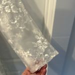 Bridal Wedding Bachelorette Jumpsuit with Lace US 10 White Photo 6