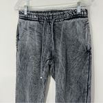 Talentless  Acid Wash Sweatpants in Black Size Small Photo 3