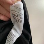 DKNY Black Fit & Flare Ruffle Zipper Dress Size 8 Photo 8