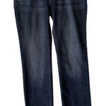 Wrangler Straight Leg Dark Wash Denim Jeans Women's 5/6 Stretch Western Rodeo Photo 0