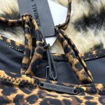 Kendall + Kylie  Leopard Bikini Top L NWT Photo 5