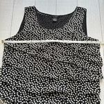 Nue Options Black with White Polka Dots Layered Ruffle Tank Top Size L Size L Photo 5