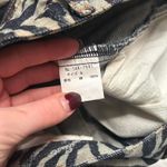 Hysteric Glamour Ozone Rocks denim & grey zebra midi asymmetrical jean skirt Blue Photo 7