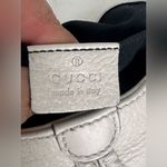 Gucci  Bamboo Croisette Evening Bag Leather White Photo 8