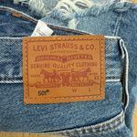 Levi's  Shorts Denim Cut Off Distressed 501's Size 23 Blue Photo 2
