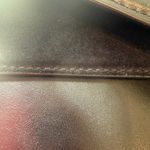 Coach 4957 Black Leather & Suede Crossbody Wallet on a Chain Bag Photo 12