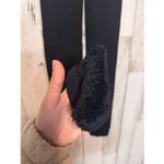 Women’s Black Fleece Lined Leggings Size L Photo 2