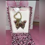Betsey Johnson butterfly keychain with many different colors Photo 0