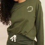 For Better‎ Days Shadow Long Sleeve Dark Green T Photo 0