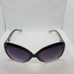 Chico's  Black & Gray Sunglasses & Dust Bag Photo 7