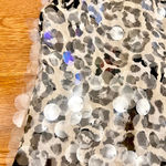 Laundry by Shelli Segal  Disco Sequin bling Animal Print Sleeveless Sheath/dress Photo 9