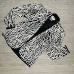 Nipon night pearl iridescent holographic sequin jacket cardigan shirt blazer m Black Size M Photo 0