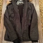 Ymi Black puffer jacket with faux fur hood #winterjacket Photo 0