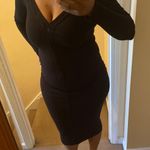 Bear Dance Black Long Sleeve Dress  Photo 0