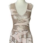 MissTeen Rose Gold Sequin Party Dress Photo 7