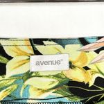 Avenue  Plus Size 24 Capri Pants Tropical Print‎ Green Floral High Rise 1523 Photo 9
