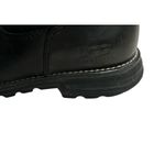 UGG Australia 5381 Black Leather Sheepskin Lined Boot SZ 6 EU 37 Warm Nice Photo 5