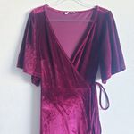Baltic Born  Meghan Velvet Wrap Maxi Dress New Without Tags Photo 3