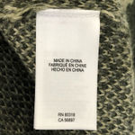 Lucky Brand Wool Blend Camo Crewneck Sweater Small Retro Grunge Photo 10