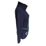 Talbots  Petites dark blue long sleeve pullover turtleneck Christmas sweater SP Photo 2