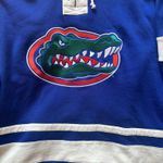 NCAA FLORIDA GATORS old time jersey style cotton hoodie men's XL Blue Photo 2