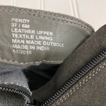 Dune London  Perdy boots women's 6 gray suede leather side zip block heel ankle Photo 10