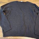 Vintage Beaded Floral Cardigan Scalloped Button Front Boxy Oversized Black M Size M Photo 5