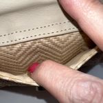 Giani Bernini  Vintage Raffia and Leather Crossbody Bag‎ Photo 5