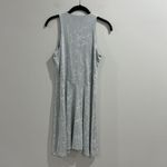Athleta  Santorini Thera‎ Printed Dress Ripple Marble Gray Sleeveless Size Small Photo 3