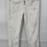 Veronica Beard Debbie Ankle Skinny Jeans 26 High Rise Button Fly White Preppy Photo 0