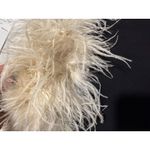 House Of CB NWT 'Sarai' Black Feather Trim Thigh Split Maxi Dress Small $299 Photo 8