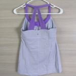 Lululemon Scoop Me Up Activewear Yoga Pullover Racer Tank Womens Purple Size XXS Photo 3