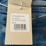 MOTHER Denim NWT  Mid Rise Dazzler Ankle Fray Jeans Riding Cliffside Size 32 Photo 12