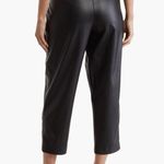 BCBGeneration NWT BCBGenration Seam Detail Faux Leather Crop Pants Photo 1