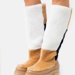 Free People Womens  Shoes Happy Thoughts Faux Fur Boots Photo 0