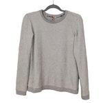 Dolan Left Coast Collection Gray Metallic Textured Knit Sweatshirt Size Small Photo 0
