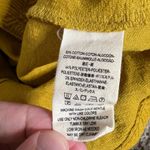 We The Free  People Textured Square Neck Tank Top Small Women’s Yellow Photo 3