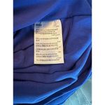 INC Women's Blue Ruffled V-Neck Hi-Low Sleeveless Party Dress S Photo 9