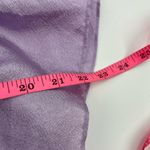 Stine Goya Carly Ruffle Wrap Blouse purple sz XL Photo 9