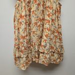 MINKPINK Zahari Mini Floral Dress Size Small A-Line Fit-n-Flare Sundress Ruffles Photo 5