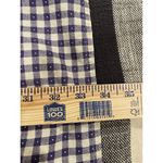 Acme Clothing VTG Embroidered Looney Tunes Plaid Button Shirt (No Collar) OSFA Blue Size undefined Photo 8