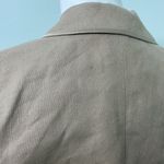 Old Navy Tan Linen Blazer Photo 9