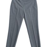 Theory  Tapered Straight Leg Mid Rise Minimalist Office Chic Trouser Pants 8 Photo 0