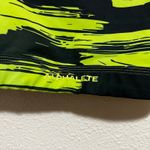 Alphalete Surface Limitless Bra in black lime green stain SMALL Photo 3