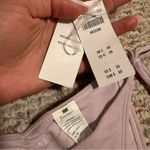 Abercrombie & Fitch NWT  Purple Shimmer Asymmetrical String Bikini- Size Medium Photo 7