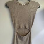 Wilfred Free Aritzia Cutout Knit Midi Dress Photo 7
